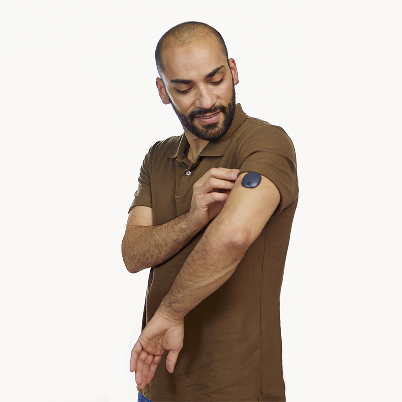 CGM-en med en avtakbar smartsender